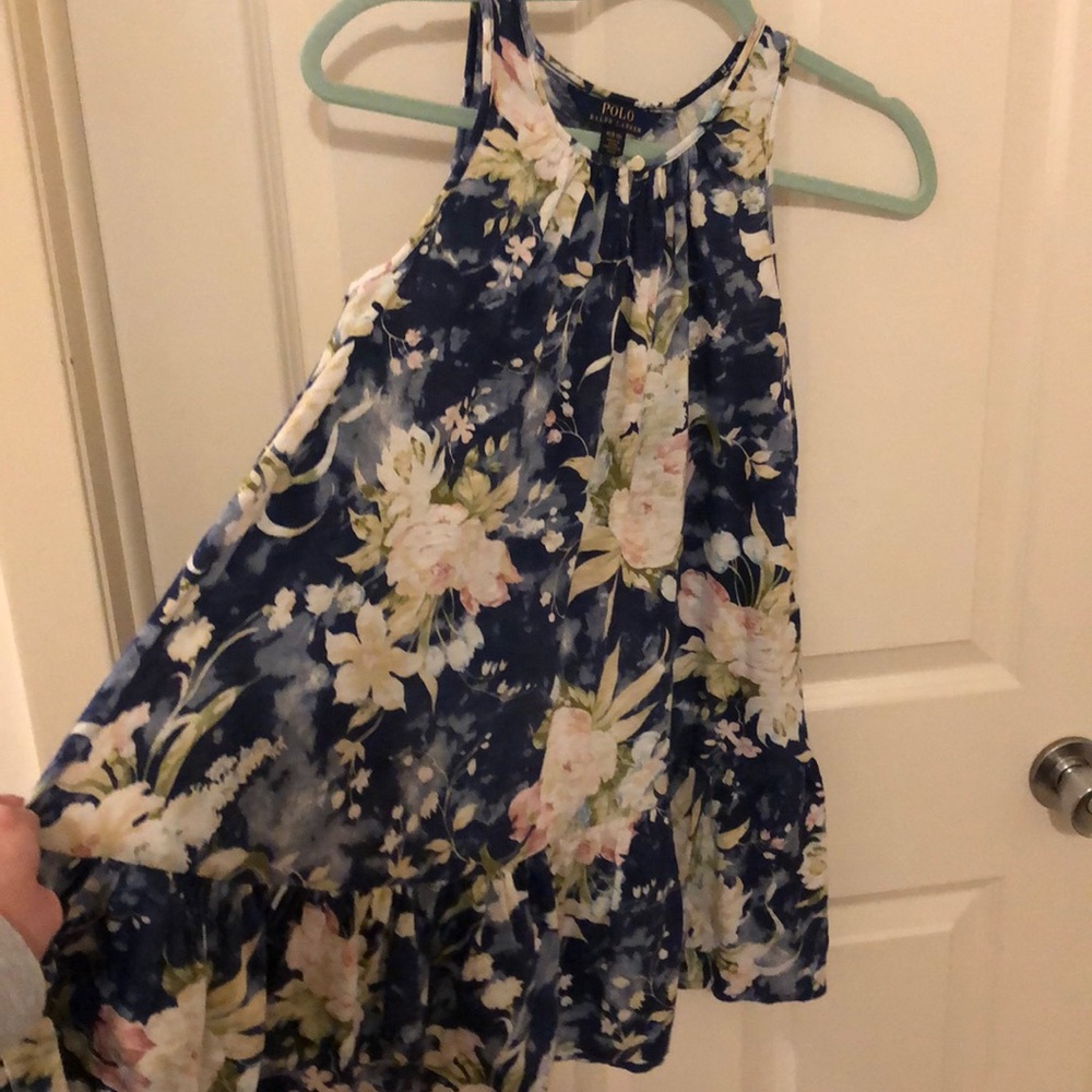 Girls Polo-Ralph Lauren cotton sundress